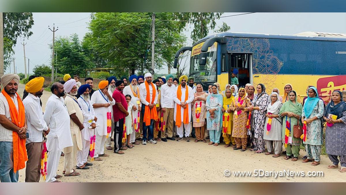 Kuljit Singh Randhawa, Dera Bassi, AAP Punjab, Punjab, Punjab News, Latest Punjab News, Mukh Mantri Teerth Yatra, Mukh Mantri Tirth Yatra Scheme