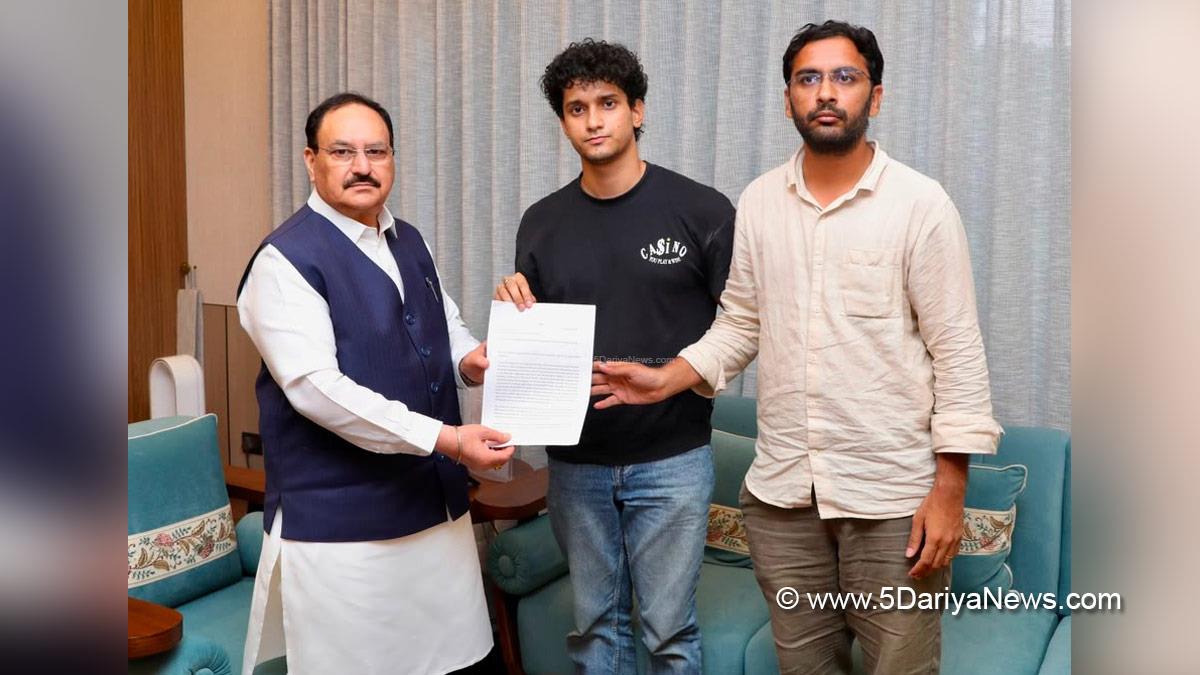 Jagat Prakash Nadda, JP Nadda, BJP, Bharatiya Janata Party, Cockroach Janta Party, CJP, Saurav Das, Ashutosh Ranka, New Delhi