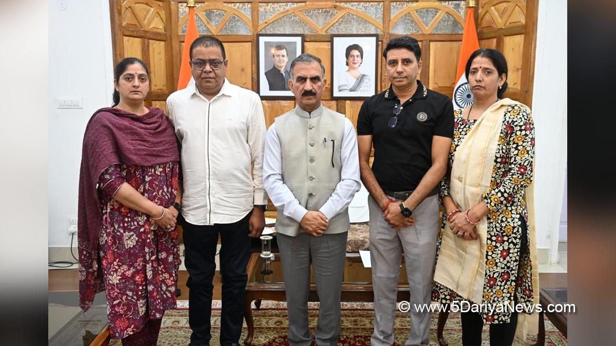 Sukhvinder Singh Sukhu, Thakur Sukhvinder Singh Sukhu, Himachal Pradesh, Himachal, Himachal Congress, Chief Minister of Himachal Pradesh, Himachal News, Latest Himachal News 