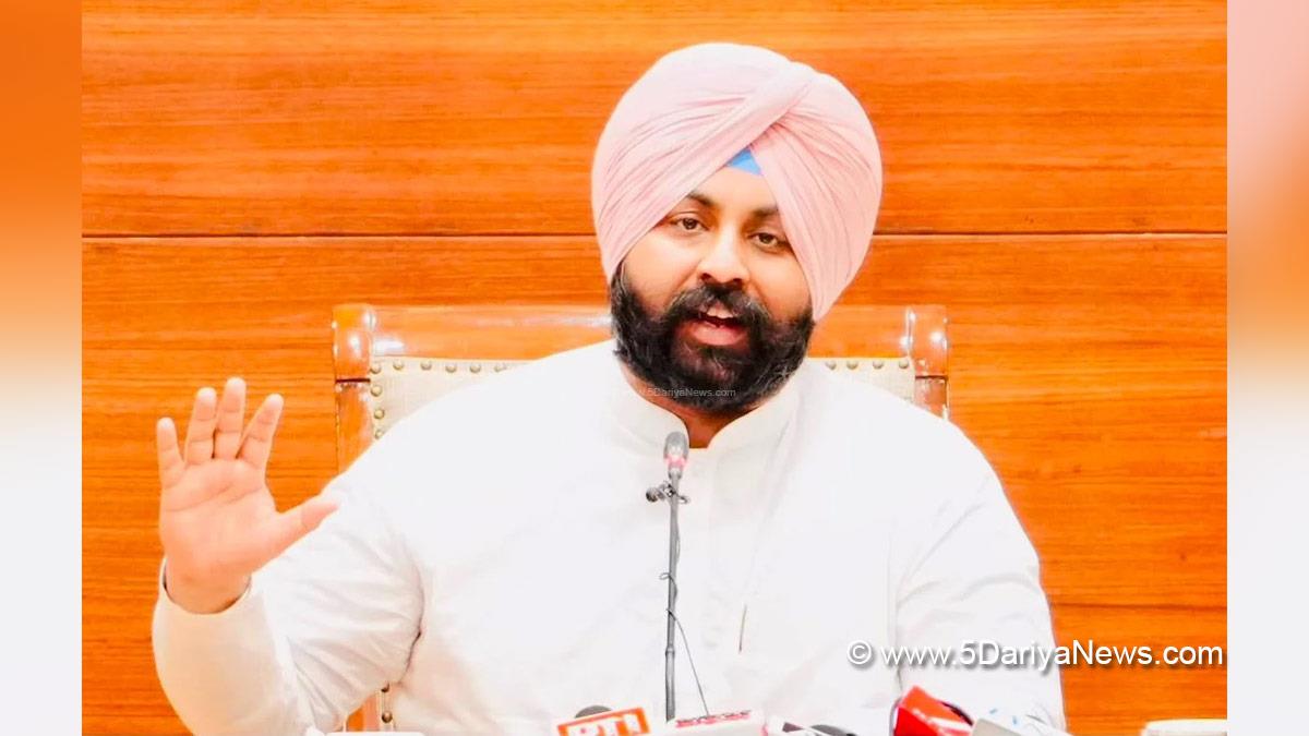 Harjot Singh Bains, AAP Punjab, Punjab, Punjab News, Latest Punjab News
