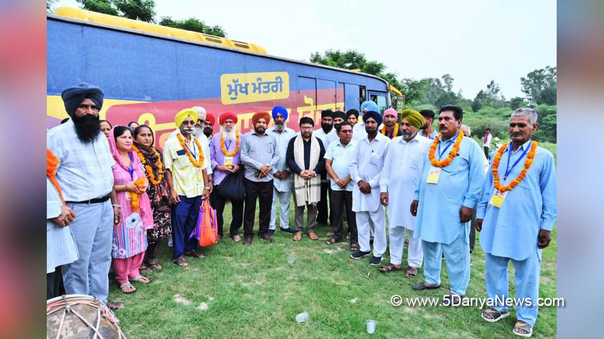Dr Ravjot Singh, AAP Punjab, Punjab, Punjab News, Latest Punjab News, Mukh Mantri Teerth Yatra, Mukh Mantri Tirth Yatra Scheme
