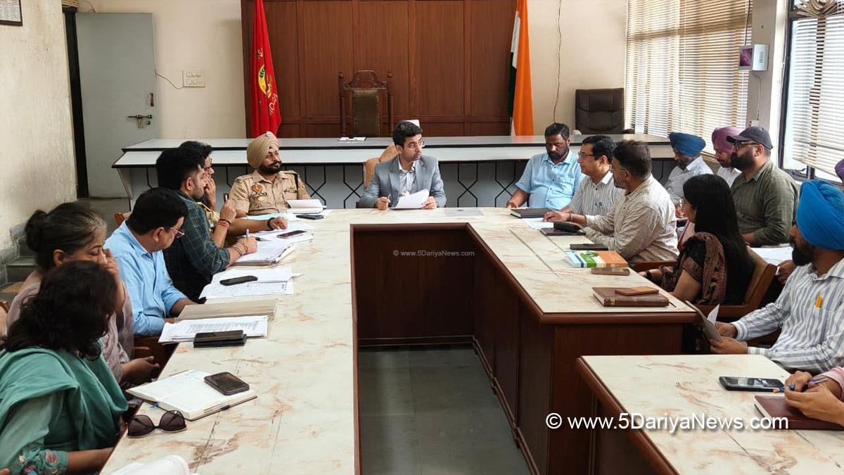 Sagar Setia, DC Moga, Deputy Commissioner Moga, Moga, Punjab, Punjab News, Latest Punjab News