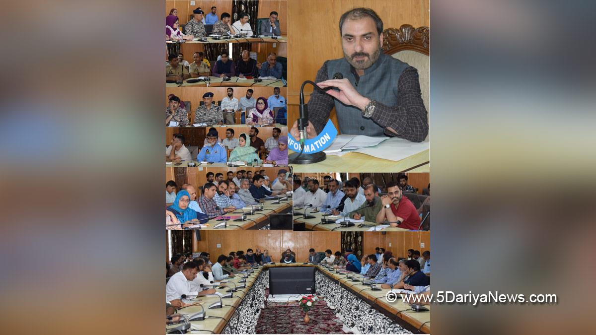 Dr Basharat Qayoom, Pulwama, Deputy Commissioner Pulwama