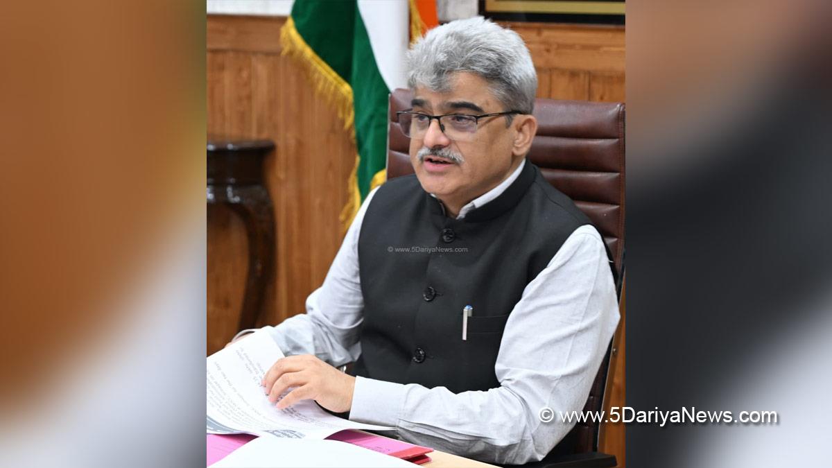 Atal Dulloo, Chief Secretary JK, Srinagar