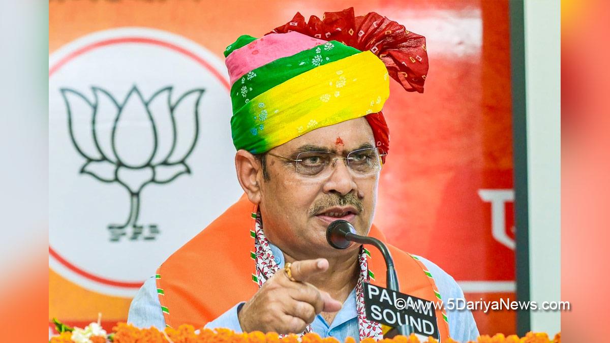 Bhajan Lal Sharma, BJP Rajasthan, Chief Minister Of Rajasthan, Jaipur