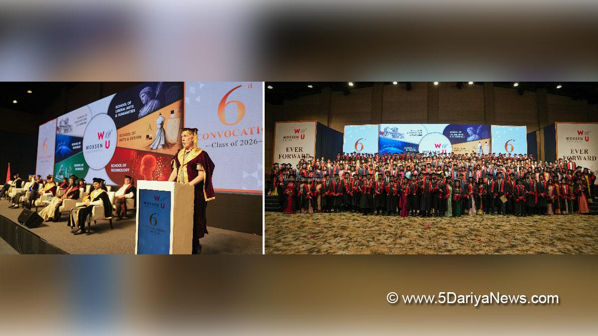 Woxsen University, Dr Roy F Baumeister, Hyderabad