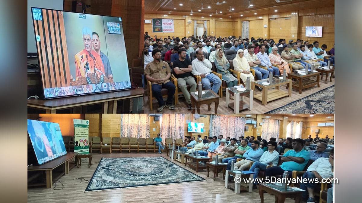 Manoj Sinha, Lieutenant Governor JK, Raj Bhavan, Bandipora, Jammu, Srinagar, Kashmir, Jammu And Kashmir, Indu Kanwal Chib, Bandipora, Deputy Commissioner Bandipora 