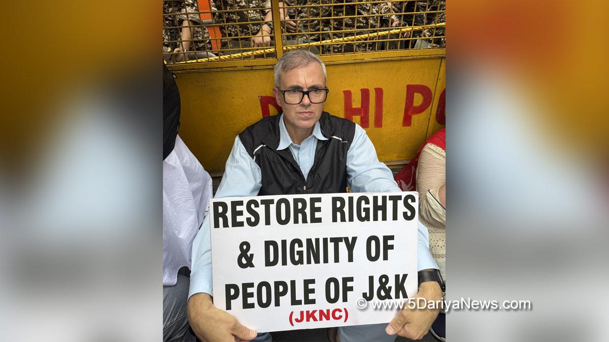Protest, Omar Abdullah, Chief Minister of JK, Jammu and Kashmir National Conference, National Conference, Srinagar, Kashmir, Jammu And Kashmir, Jammu