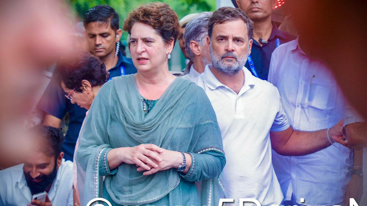 Protest, Priyanka Gandhi, Rahul Gandhi, Indian National Congress, Congress, All India Congress Committee,Congress Working Committee, CWC