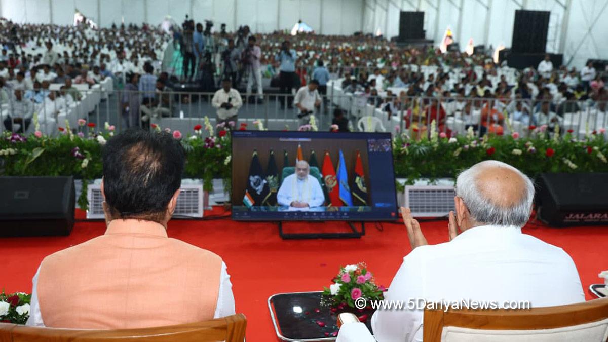Amit Shah, Bhupendra Patel, Bhupendrabhai Rajnikantbhai Patel, Chief Minister of Gujarat, BJP, Bharatiya Janata Party, Gandhinagar, Gujarat