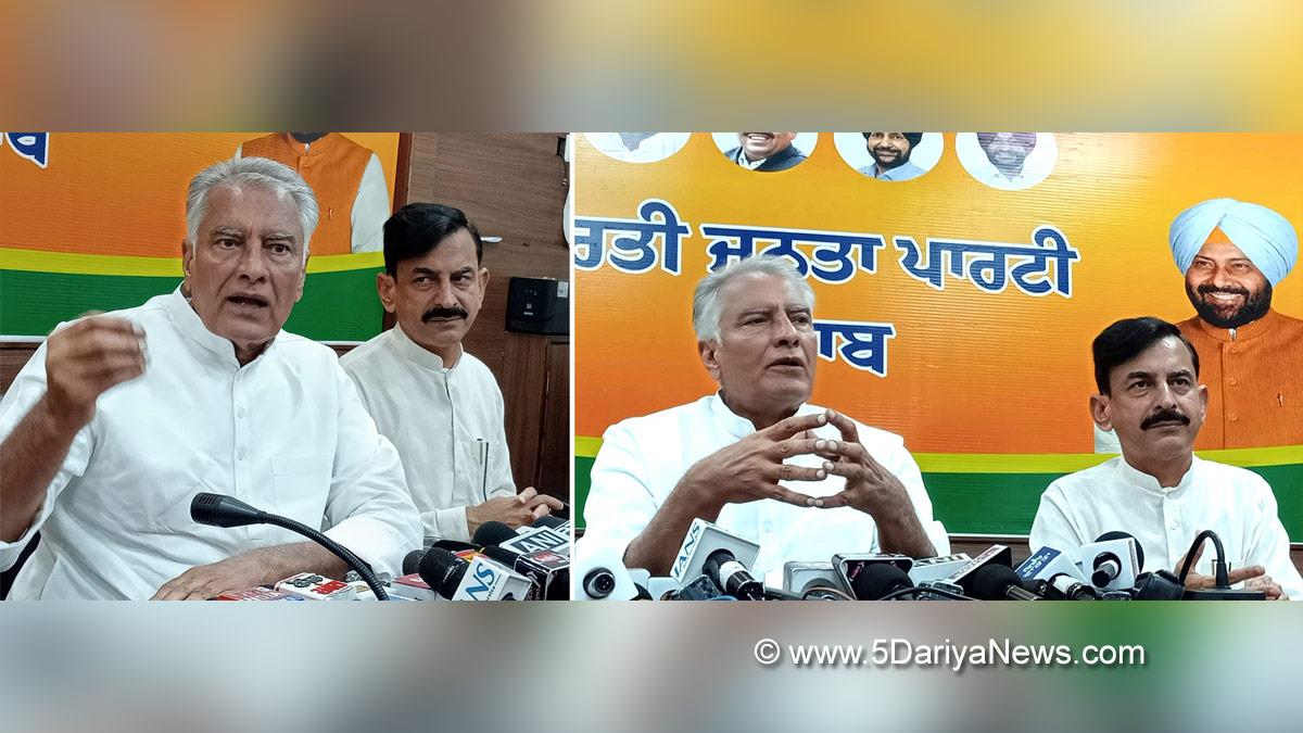 Sunil Jakhar, BJP Punjab, Punjab, Punjab News, Latest Punjab News, Vineet Joshi