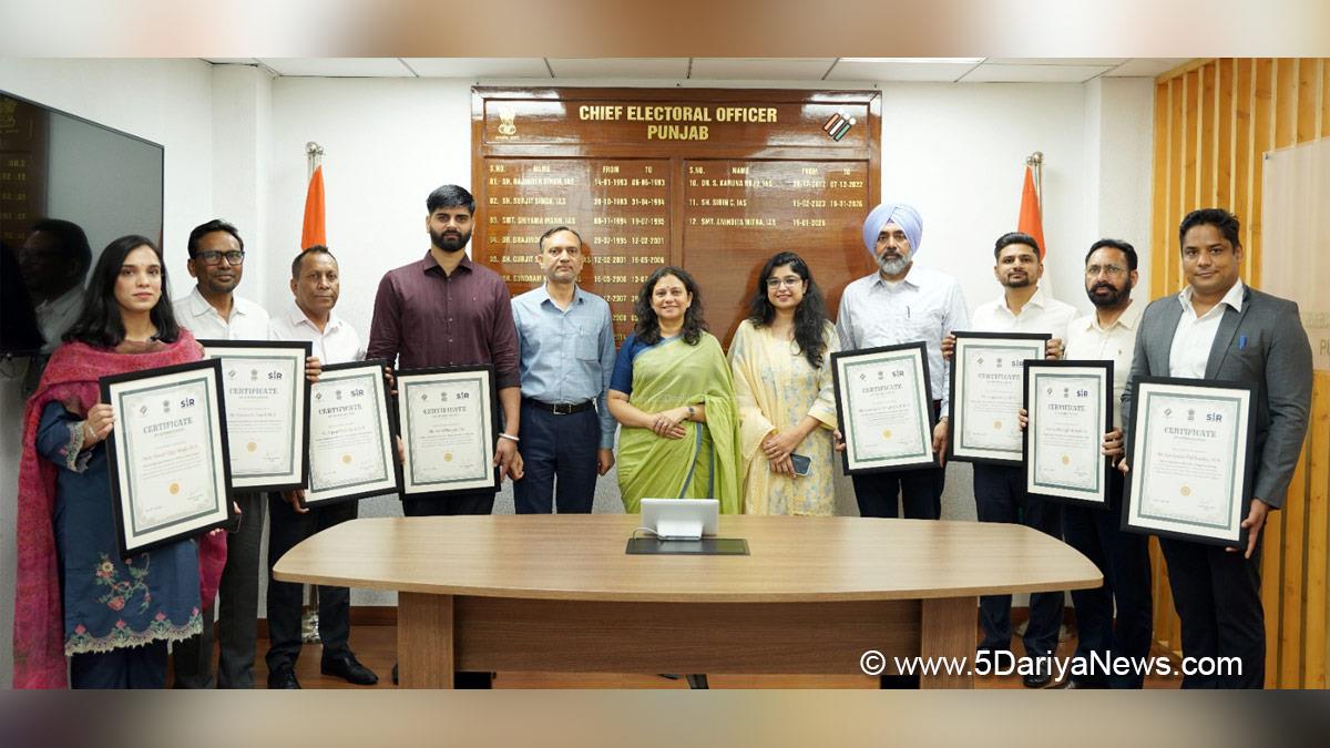 Anindita Mitra, Election Commision Punjab, ECI, Chief Electoral Officer Punjab, CEO Punjab, Punjab, Punjab News, Latest Punjab News, Punjab Adminstration, SIR 2026, Special Intensive Revision