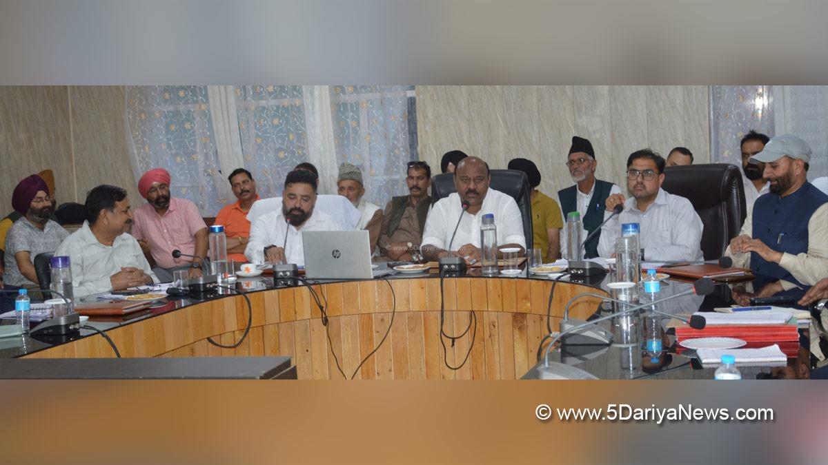 Surinder Kumar Choudhary, Surinder Choudhary, Jammu and Kashmir National Conference, National Conference, Srinagar