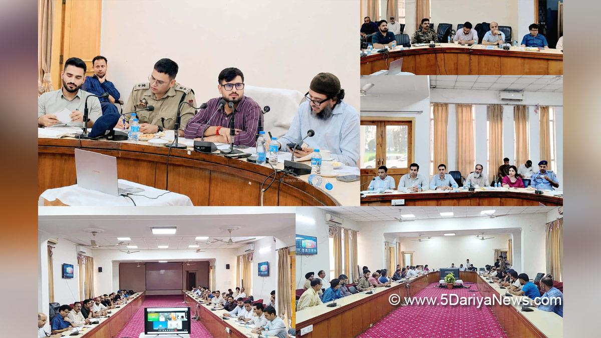 Abhishek Sharma, Rajouri, DC Rajouri, Deputy Commissioner Rajouri, Kashmir, Jammu And Kashmir, Jammu, District Administration Rajouri