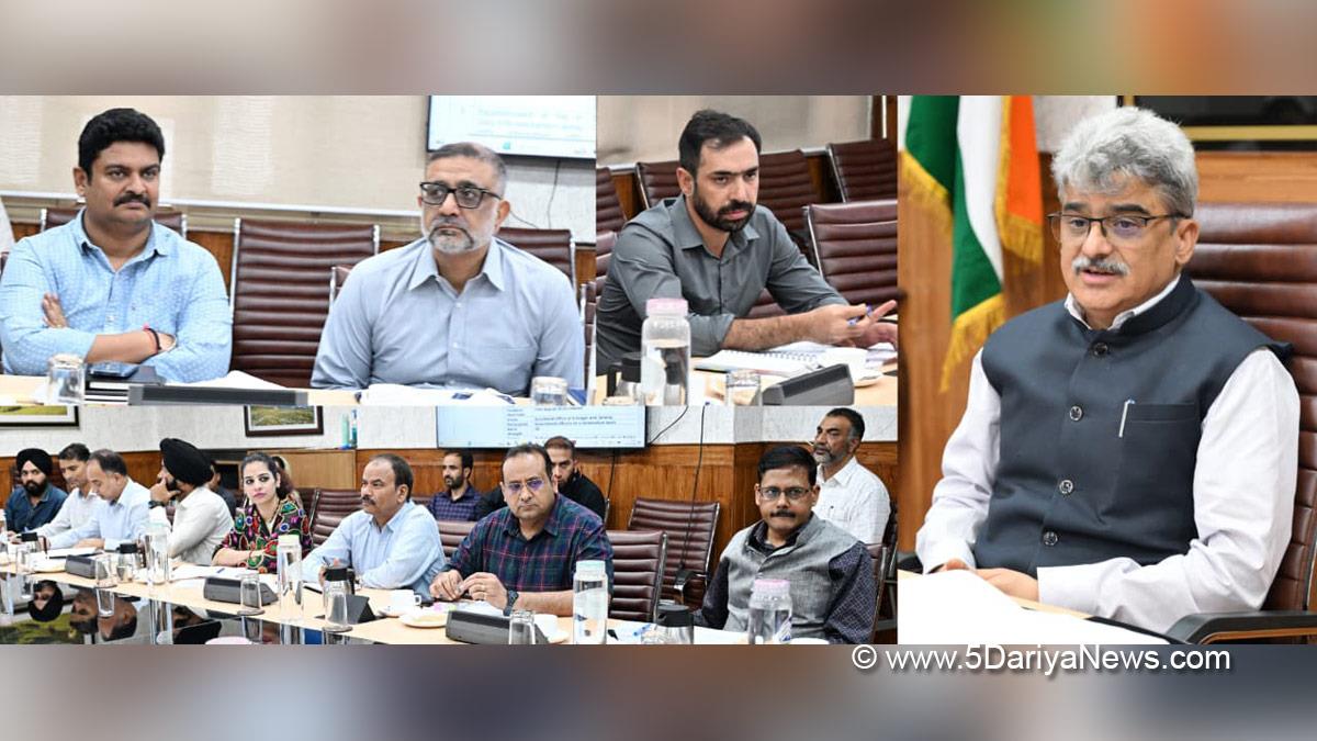 Atal Dulloo, Kashmir, Jammu And Kashmir, Jammu, Chief Secretary Kashmir