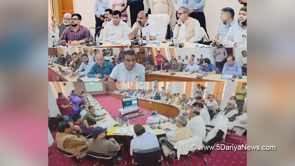 Surinder Kumar Choudhary, Surinder Choudhary, Jammu and Kashmir National Conference, National Conference, Srinagar, Abhishek Sharma, Rajouri, DC Rajouri, Deputy Commissioner Rajouri