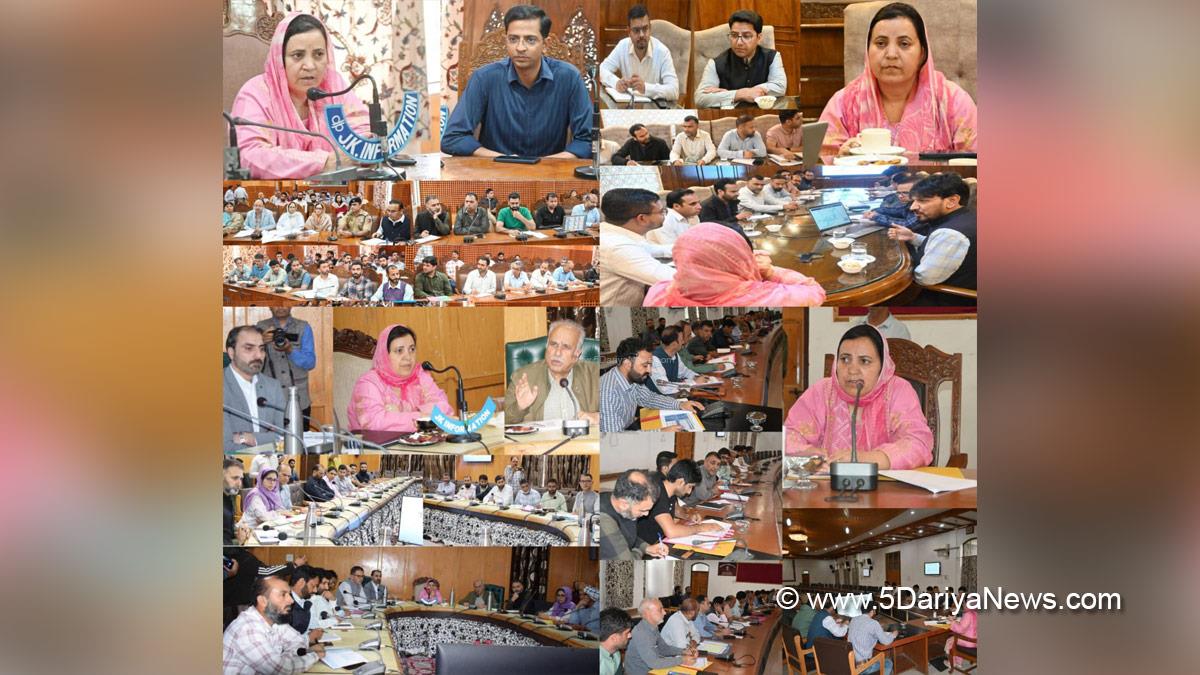 Sakeena Itoo, Sakina Itoo, Jammu and Kashmir National Conference, National Conference, Srinagar, Shahzad Alam, Kulgam, Deputy Commissioner Kulgam