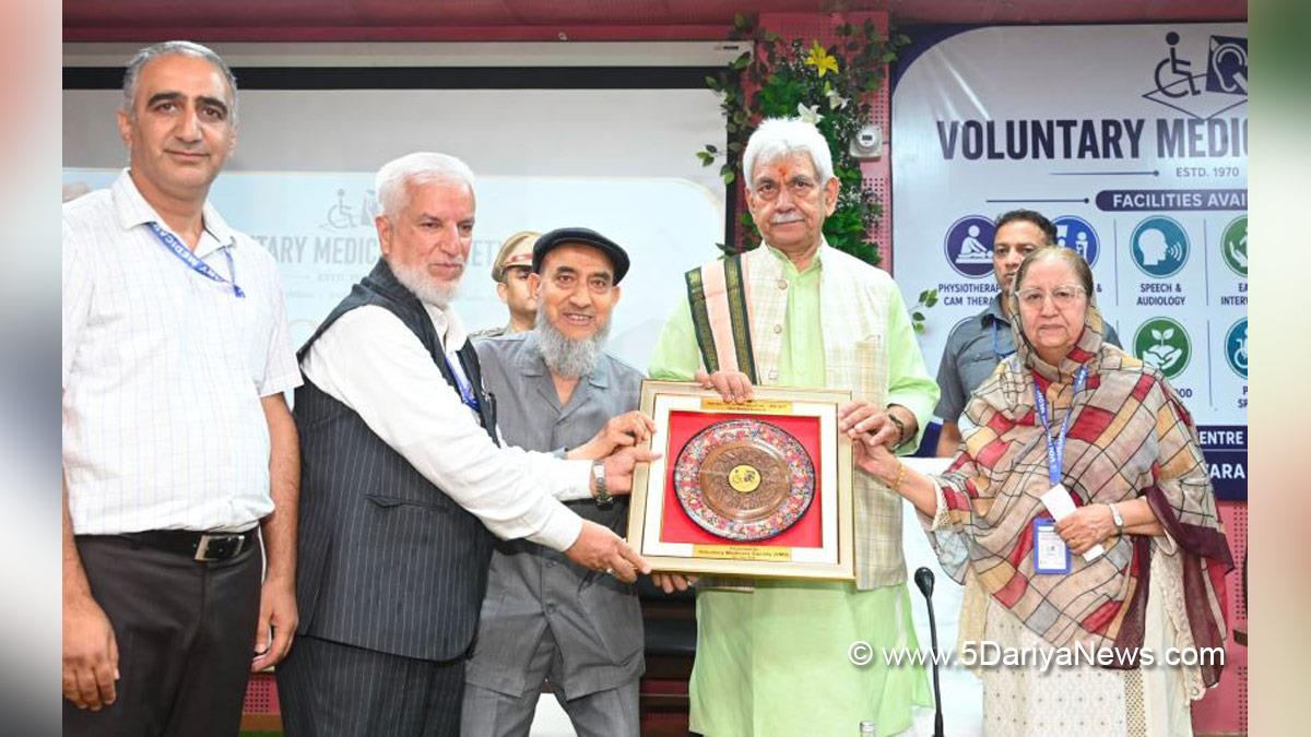 Manoj Sinha, Lieutenant Governor JK, Raj Bhavan, Jammu, Srinagar, Kashmir, Jammu And Kashmir