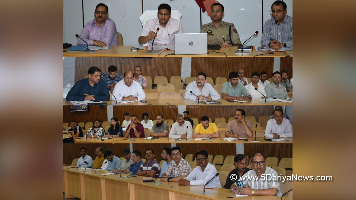 Kumar Abhishek, Reasi, Deputy Commissioner Reasi, Kashmir, Jammu And Kashmir, Jammu, District Administration Reasi