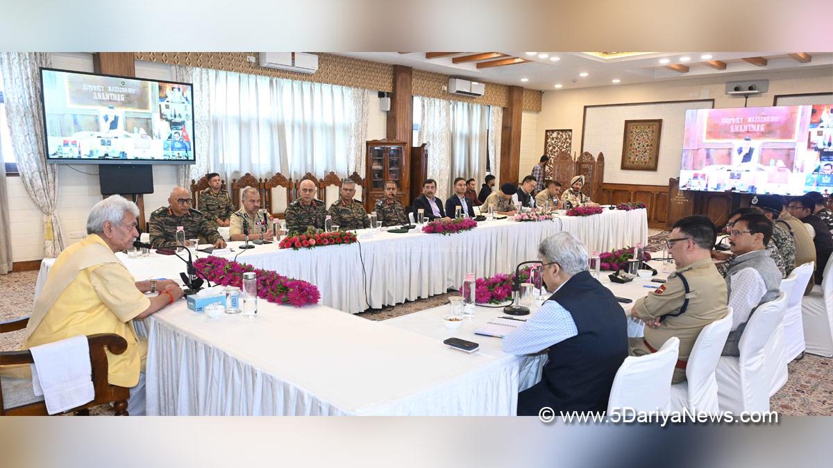 Manoj Sinha, Lieutenant Governor JK, Raj Bhavan, Jammu, Srinagar, Kashmir, Jammu And Kashmir