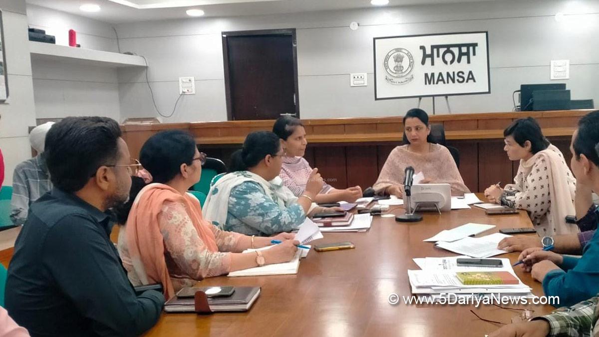 Navjot Kaur, DC Mansa, Deputy Commissioner Mansa, Mansa, Punjab, Punjab News, Latest Punjab News