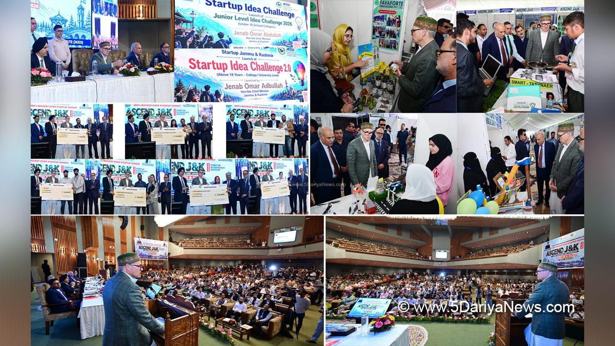 Omar Abdullah, Chief Minister of JK, Jammu and Kashmir National Conference, National Conference, Srinagar