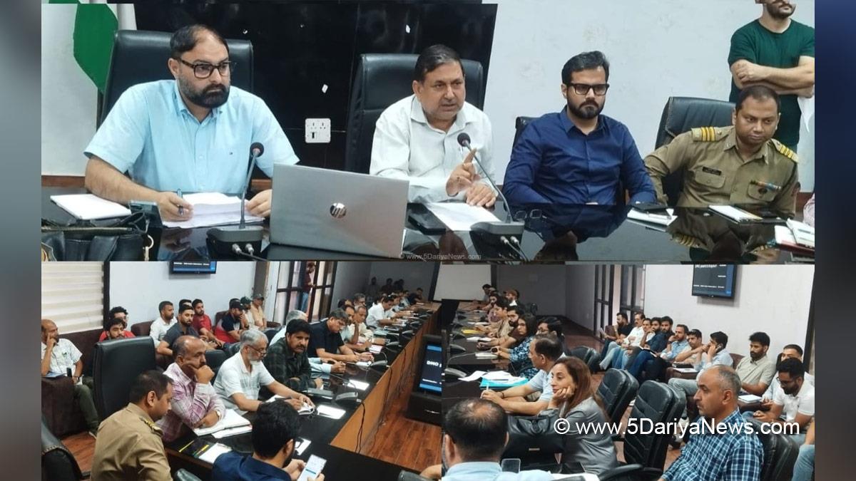 Ashok Kumar Sharma, Poonch, Deputy Commissioner Poonch