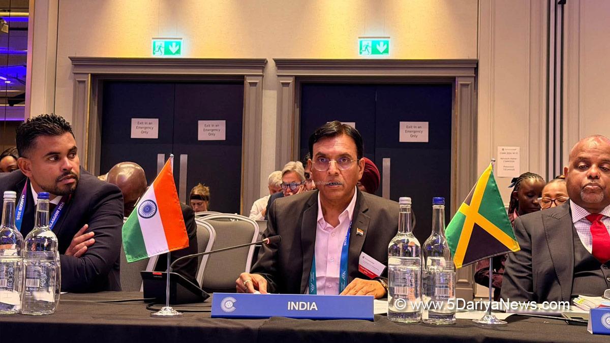 Mansukh Mandaviya, Dr Mansukh Mandaviya, BJP, Bharatiya Janata Party, Glasgow, Scotland