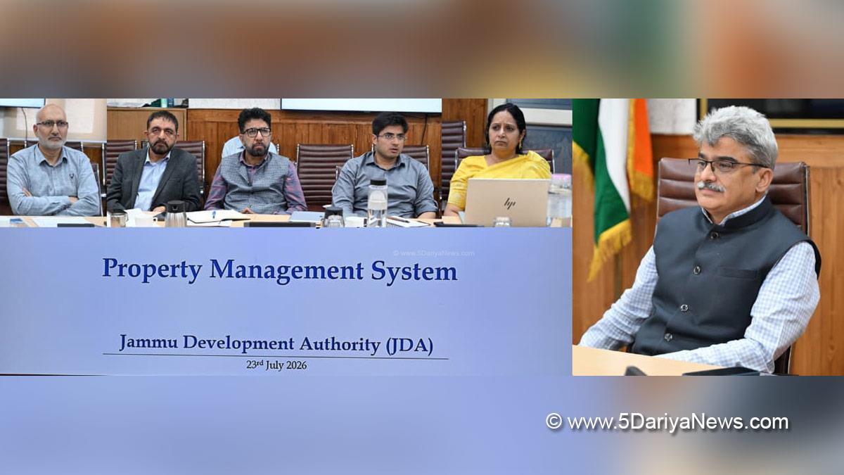 Atal Dulloo, Chief Secretary JK, Srinagar