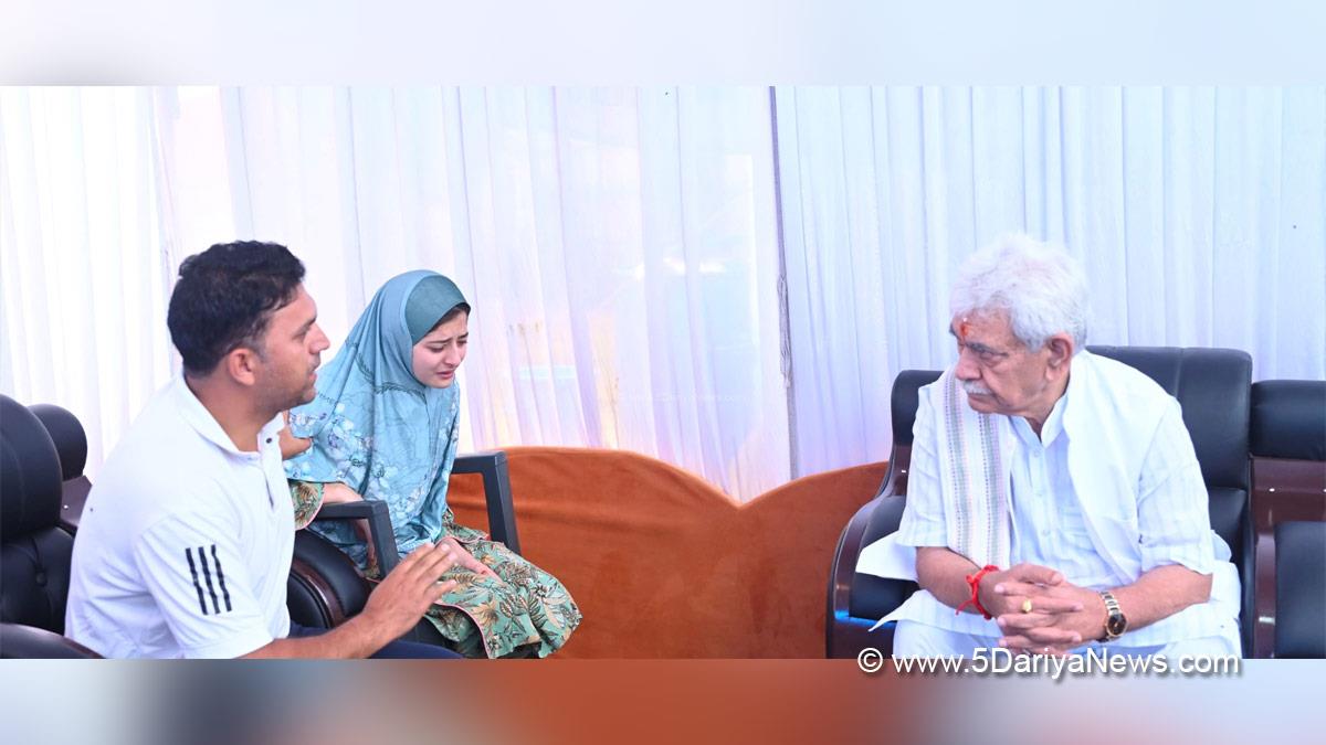 Manoj Sinha, Lieutenant Governor JK, Srinagar