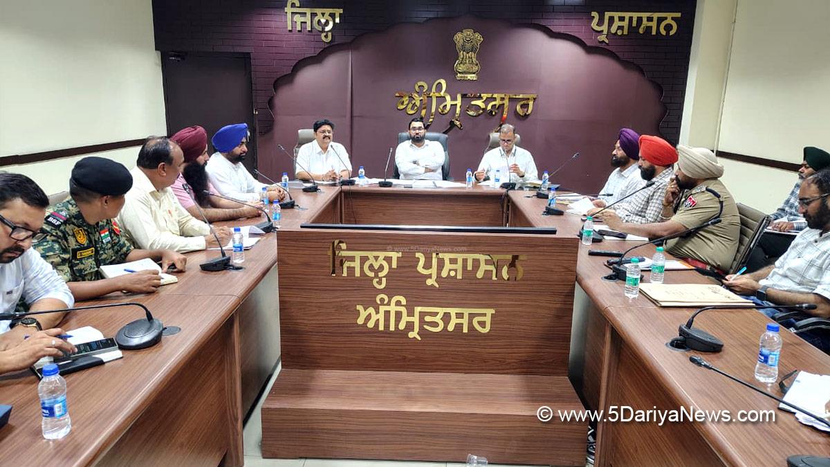 Dalwinderjit Singh, DC Amritsar, Amritsar, Deputy Commissioner Amritsar, Punjab, Punjab News, Latest Punjab News  