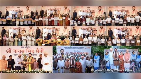 Haryana Chief Minister, Nayab Singh Saini, while addressing the Utkarsh 2026 programme organised at Guru Nanak Khalsa College, Yamunanagar, said that it was a matter of great pride