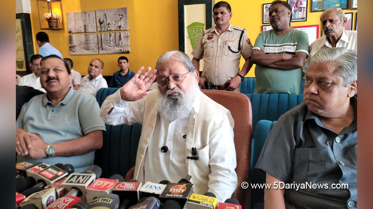 Anil Vij, Haryana, Ambala, BJP Haryana, Haryana News, Latest Haryana News