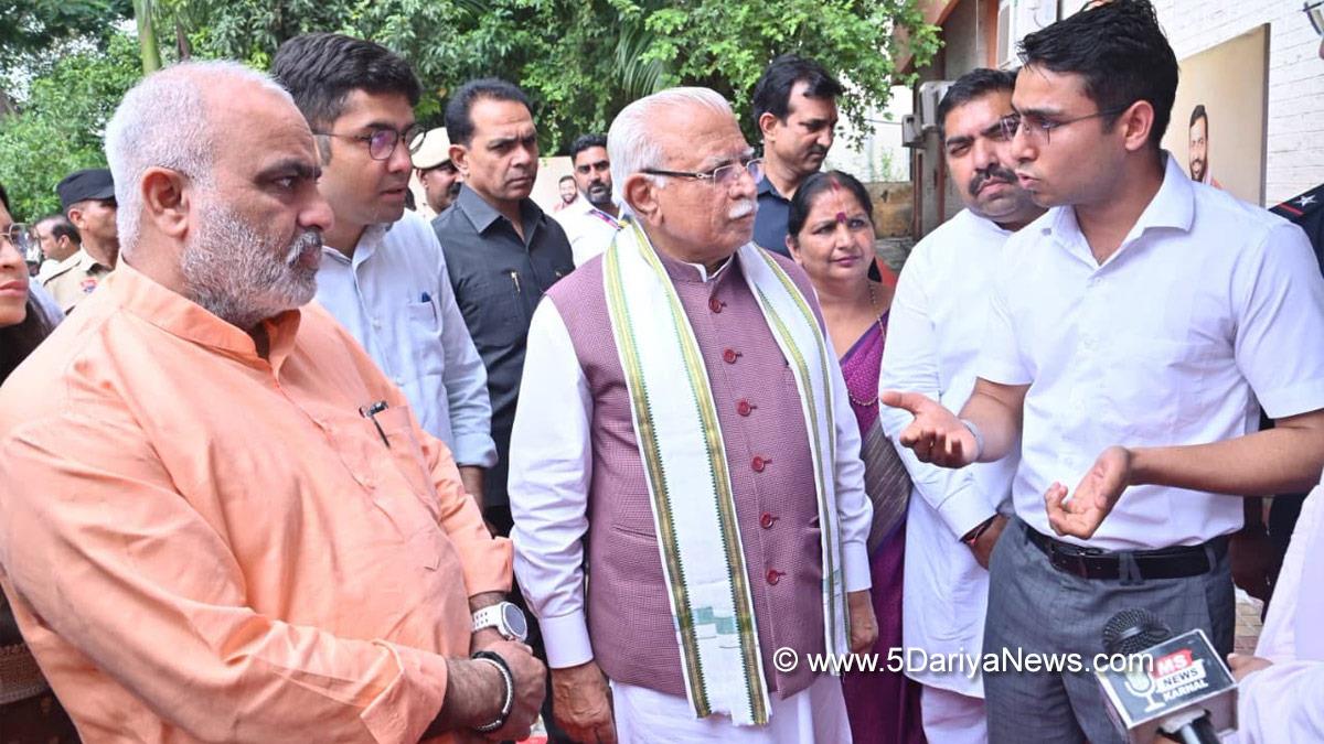 Manohar Lal Khattar, BJP Haryana, Haryana News, Latest Haryana News, Karnal