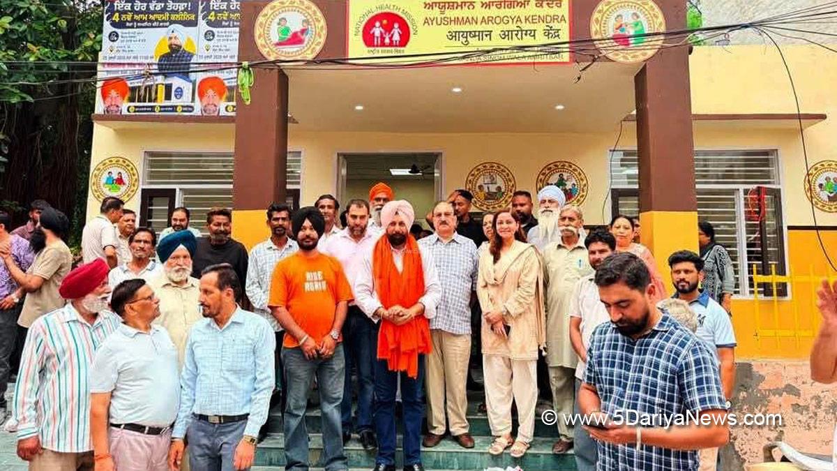 Karamjit Singh Rintu, Amritsar, AAP Punjab, Punjab, Punjab News, Latest Punjab News, Aam Aadmi Clinics, Aam Aadmi Mohalla Clinics