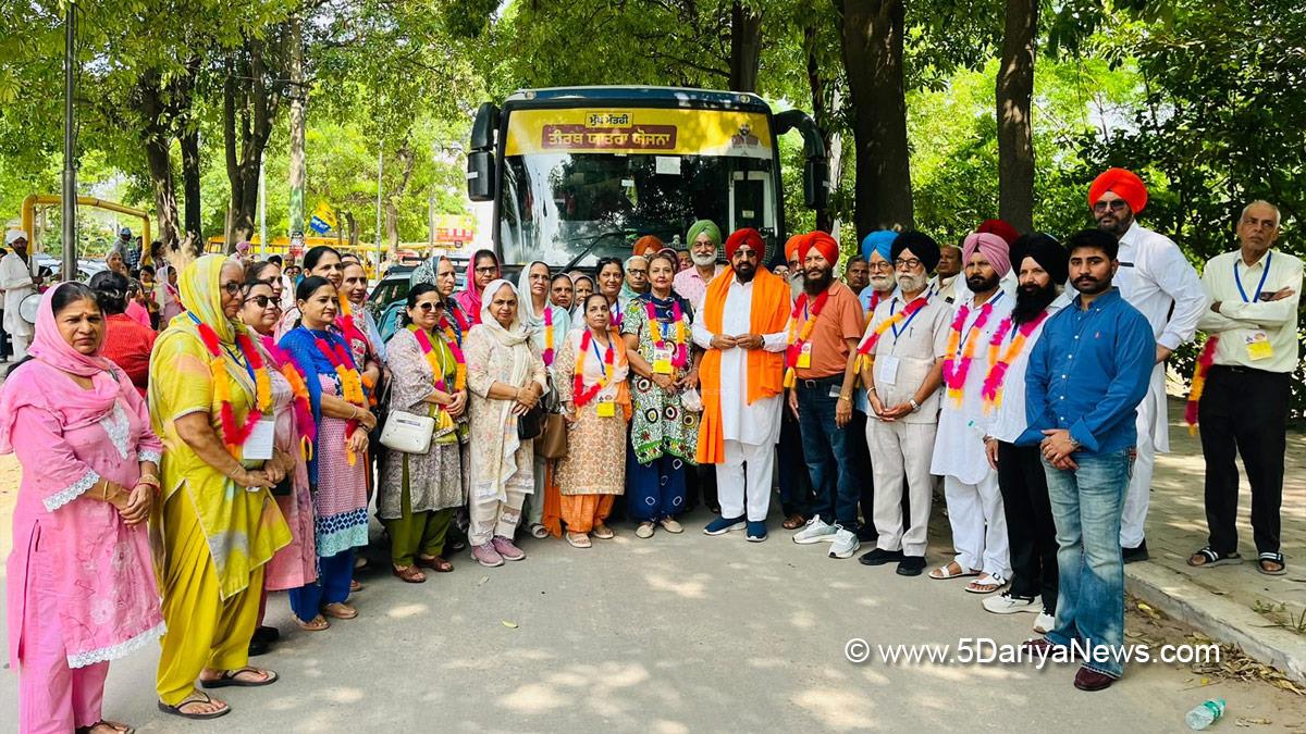 Mukh Mantri Teerth Yatra, Mukh Mantri Tirth Yatra Scheme, Kuljit Singh Randhawa, Zirakpur, AAP Punjab, Punjab, Punjab News, Latest Punjab News
