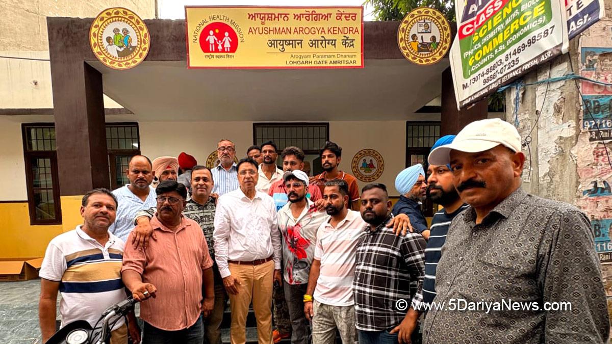 Dr Ajay Gupta, Amritsar, AAP Punjab, Punjab, Punjab News, Latest Punjab News, Aam Aadmi Clinics, Aam Aadmi Mohalla Clinics