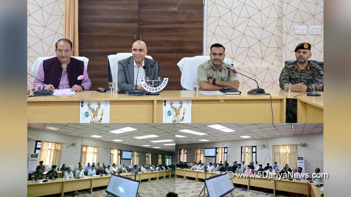 Pankaj Kumar Sharma, Kishtwar, DC Kishtwar, Deputy Commissioner Kishtwar, Kashmir, Jammu And Kashmir, Jammu, District Administration Kishtwar