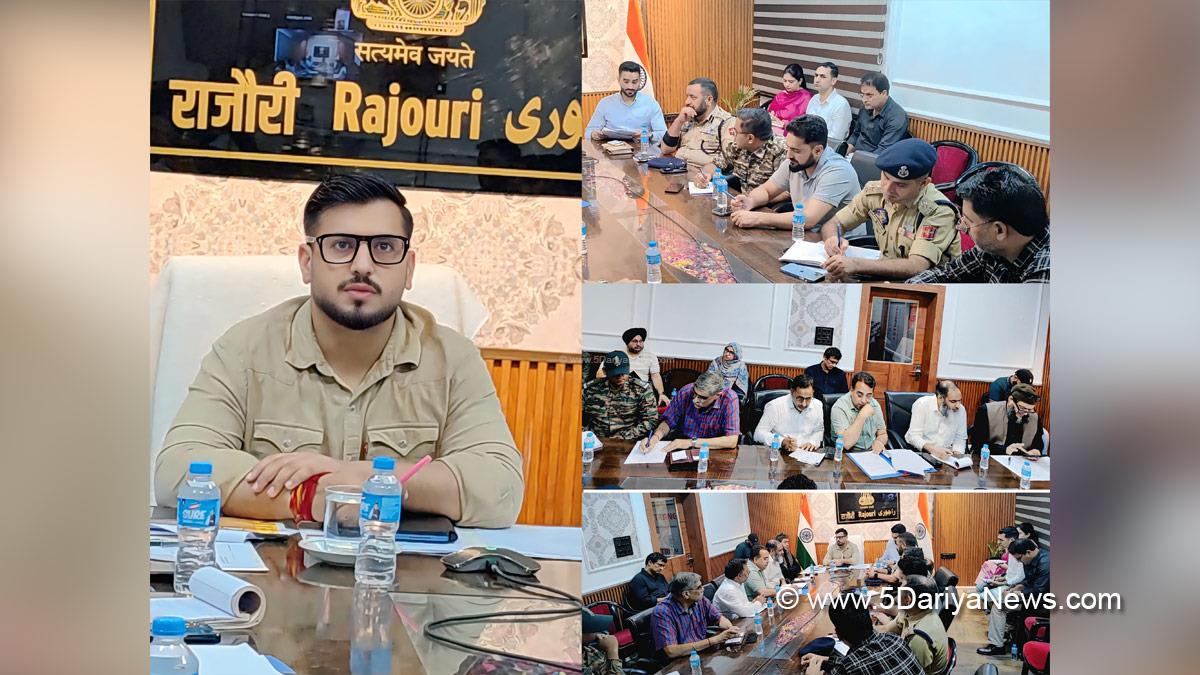 Abhishek Sharma, Rajouri, DC Rajouri, Deputy Commissioner Rajouri, Kashmir, Jammu And Kashmir, Jammu, District Administration Rajouri