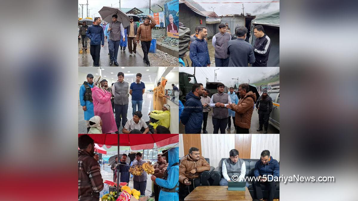 Jatin Kishore, Ganderbal, Deputy Commissioner Ganderbal, Kashmir, Jammu And Kashmir, Jammu, District Administration Ganderbal