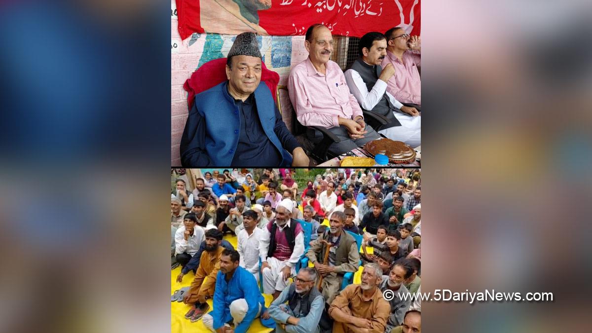 Abdul Rahim Rather, Jammu and Kashmir National Conference, National Conference, Srinagar
