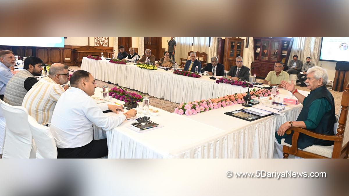 Manoj Sinha, Lieutenant Governor JK, Raj Bhavan, Jammu, Srinagar, Kashmir, Jammu And Kashmir