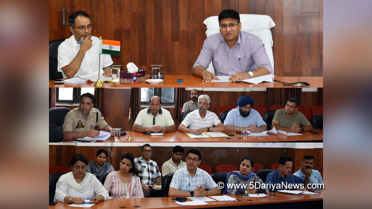 Kumar Abhishek, Reasi, Deputy Commissioner Reasi, Kashmir, Jammu And Kashmir, Jammu, District Administration Reasi