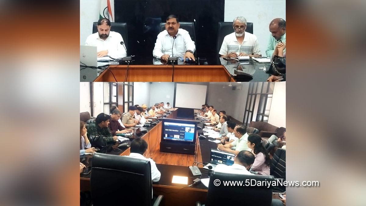 Ashok Kumar Sharma, Poonch, Deputy Commissioner Poonch, Kashmir, Jammu And Kashmir, Jammu, District Administration Poonch
