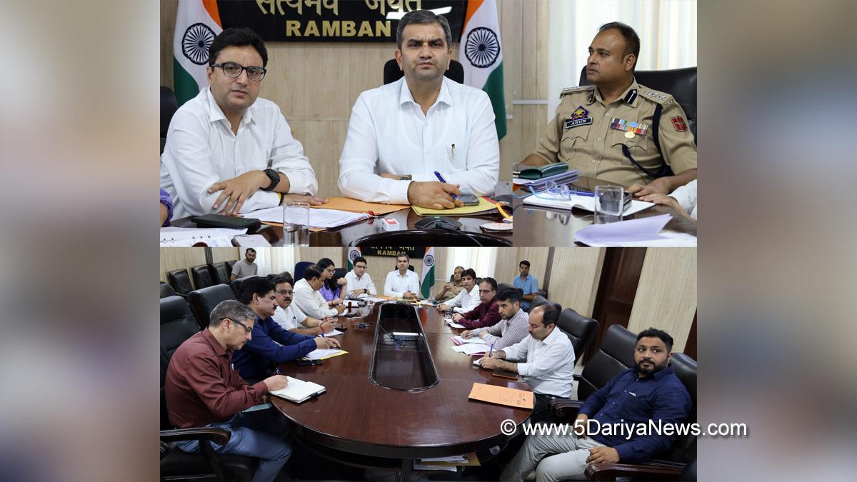 Mohammad Alyas Khan, Ramban, Deputy Commissioner Ramban, Kashmir, Jammu And Kashmir, Jammu, District Administration Ramban