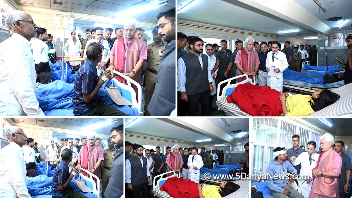 Manoj Sinha, Lieutenant Governor JK, Raj Bhavan, Jammu, Srinagar, Kashmir, Jammu And Kashmir