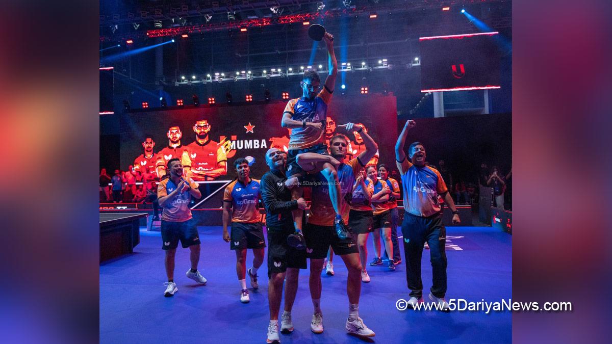 Sports News, Table Tennis, Ultimate Table Tennis, UTT, Ultimate Table Tennis Season 7, U Mumba TT, Dempo Goa Challengers