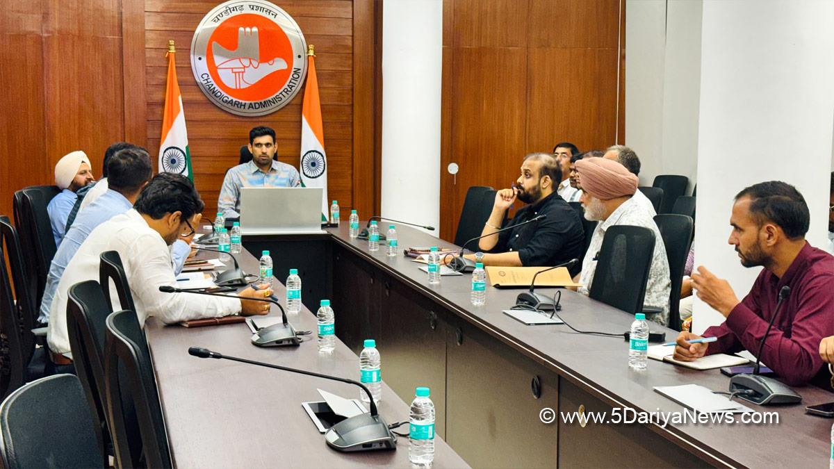 Nishant Kumar Yadav, Deputy Commissioner Chandigarh, DC Chandigarh, UT Chandigarh, Chandigarh News, Latest Chandigarh News