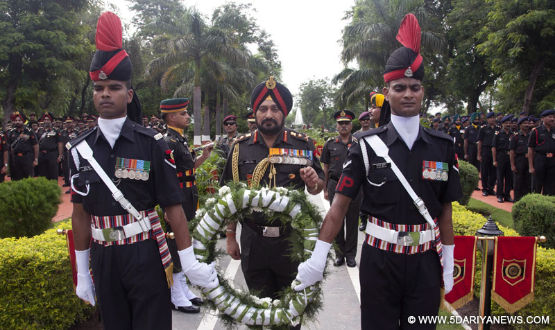 The Chief of Army Staff, General Bikram Singh at 