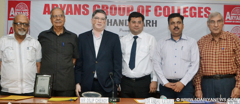Dilip Chenoy, Head, NSDC addresses Aryans Group of Colleges Seminar